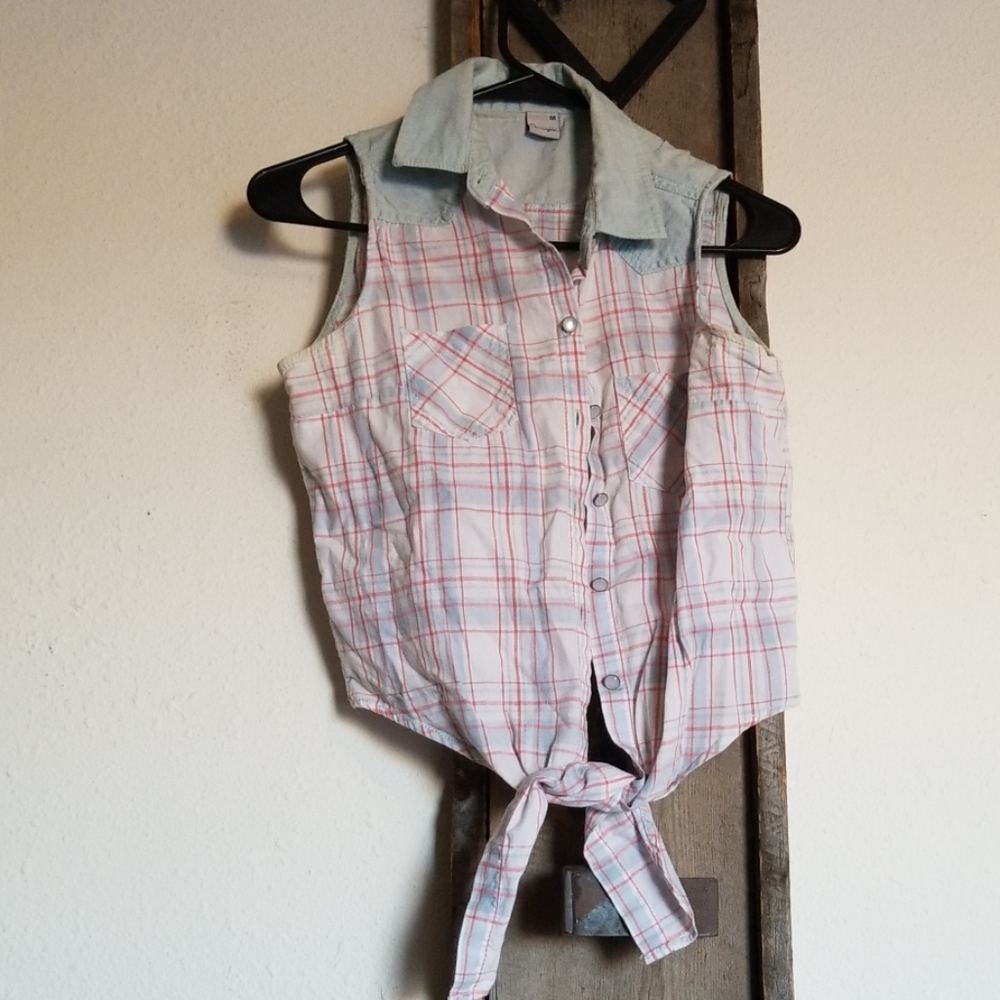 Front tie cut off